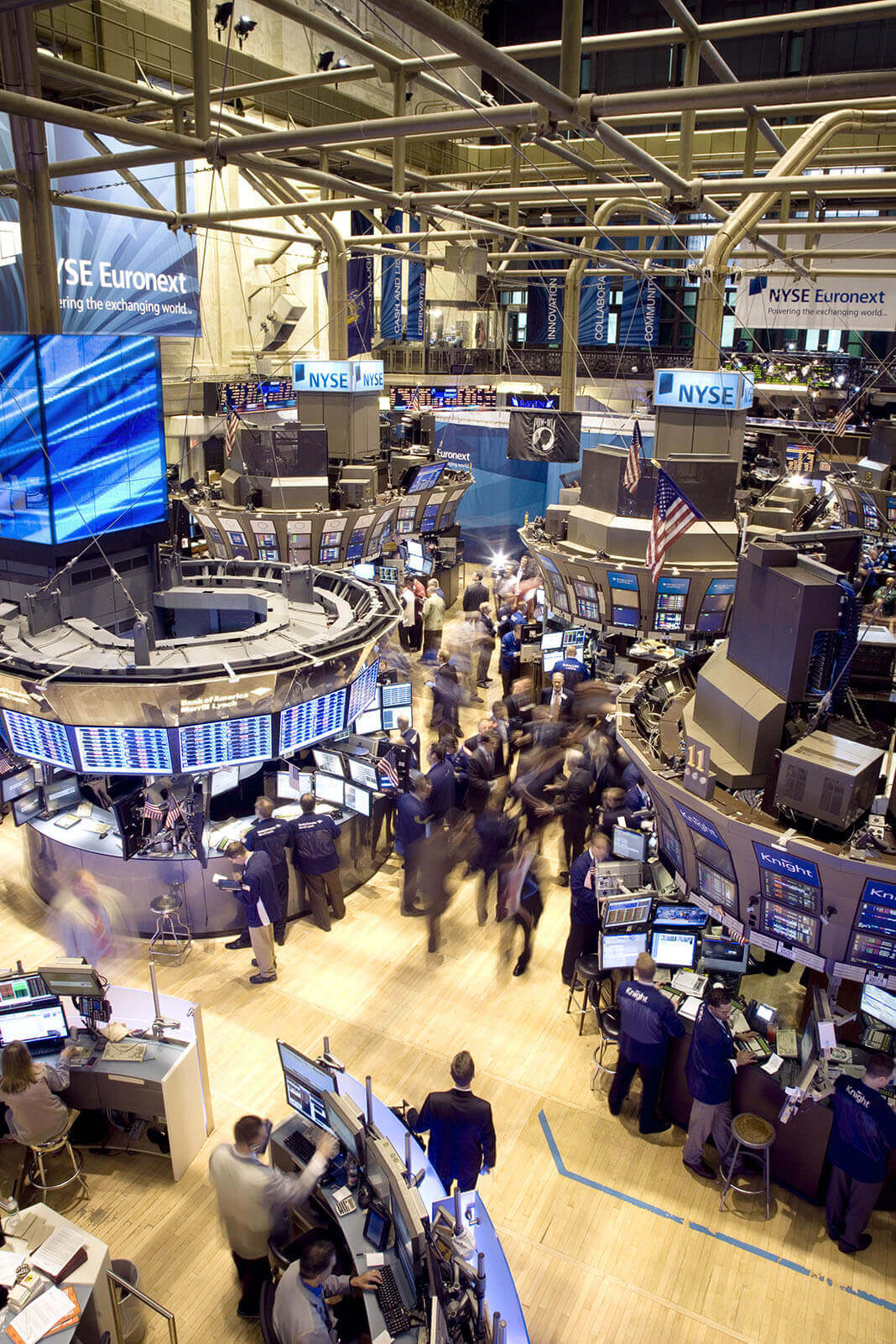 NYSE trading floor